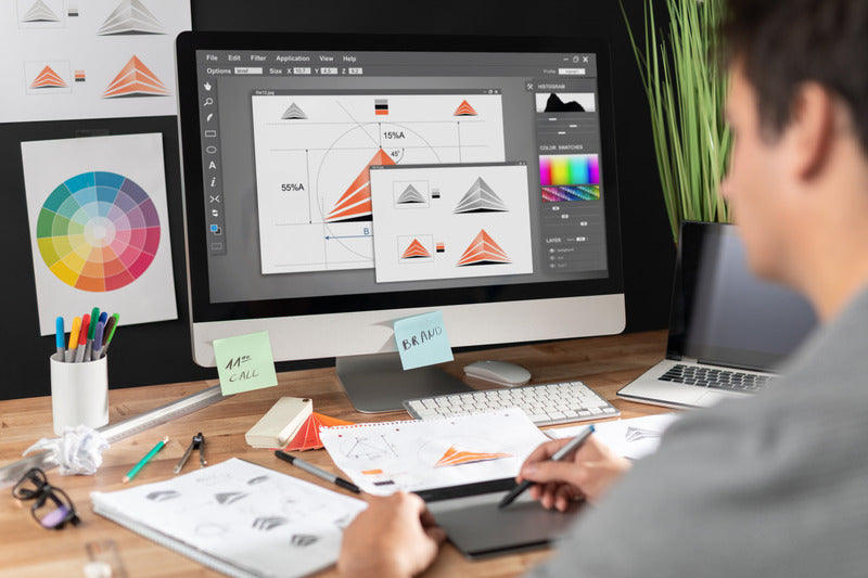 Proceso de diseño gráfico y desarrollo de identidad visual